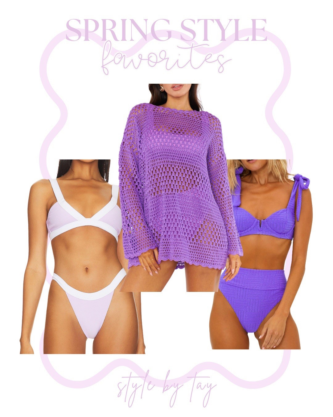 Purple swim favorites  

summer outfit, vacation outfit, swim outfit 

#LTKSeasonal #LTKSwim #LTKTravel