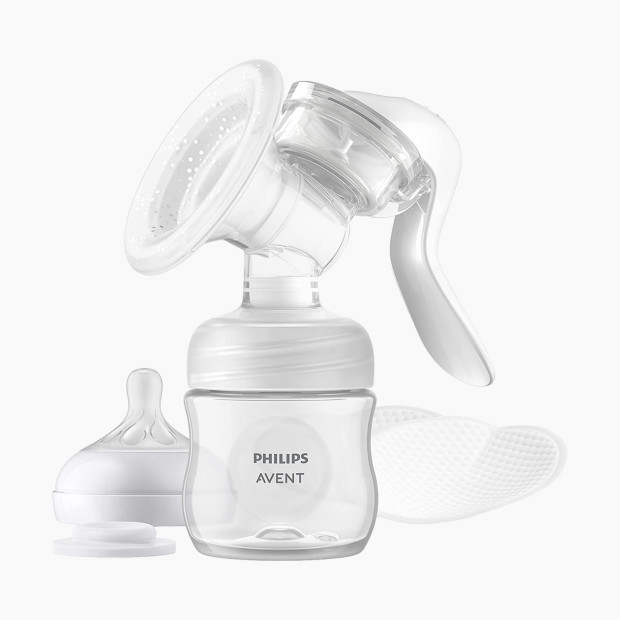 Philips Avent Avent Manual Breast Pump Size 8.9"" x 7.9"" x 3.7 | Babylist