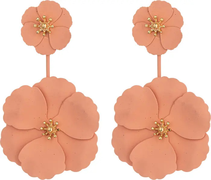 Daisy Floral Drop Earrings | Nordstrom Rack