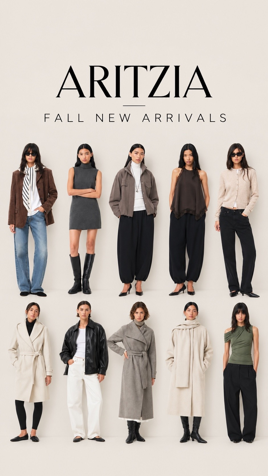 Obsessed with all of these new Aritzia arrivals 🤎🍂☁️☕️






@Aritzia Aritzia fall new arrivals, Aritzia fall outfits, Aritzia new arrivals, Aritzia fall fashion, Aritzia outfit ideas, fall outfit ideas, fall fashion, fall fashion trends, autumn outfits, autumn fashion, chic fall outfits, elevated fall style, classy fall outfits, cool girl fall outfits, cozy chic outfits, neutral fall outfits, effortless fall style, fall wardrobe essentials, fall wardrobe staples, fall capsule wardrobe, transitional fall outfits, fall layering, fall coats, fall jackets, fall outerwear, wool coat, cashmere coat, long wool coat, belted coat, scarf coat, cream coat, grey wool coat, leather jacket, leather bomber jacket, brown suede jacket, fall bomber jacket, fall cardigan, cashmere cardigan, knit cardigan, cropped cardigan, fall sweaters, cashmere sweater, fall knitwear, cashmere scarf, striped scarf, fall scarf, scarf outfit, satin top, silk halter top, chocolate brown top, off shoulder top, olive green top, fall tops, sweater dress, cashmere dress, fall mini dress, fall dress with boots, knee high boots, black boots, wide leg pants, black trousers, baggy jeans, fall denim, dark wash denim, brown fall outfits, olive green fall outfits, cream fall outfits, chocolate brown outfits, quiet luxury fall outfits, sophisticated fall style, minimalist fall fashion, fall street style, Pinterest fall outfits, fall 2026 fashion, fall 2026 outfits, women’s fall fashion, fall fashion inspiration, Aritzia fall collection, Aritzia fall essentials, Aritzia coats, Aritzia jackets, Aritzia sweaters, Aritzia cardigans, Aritzia cashmere, Aritzia fall haul