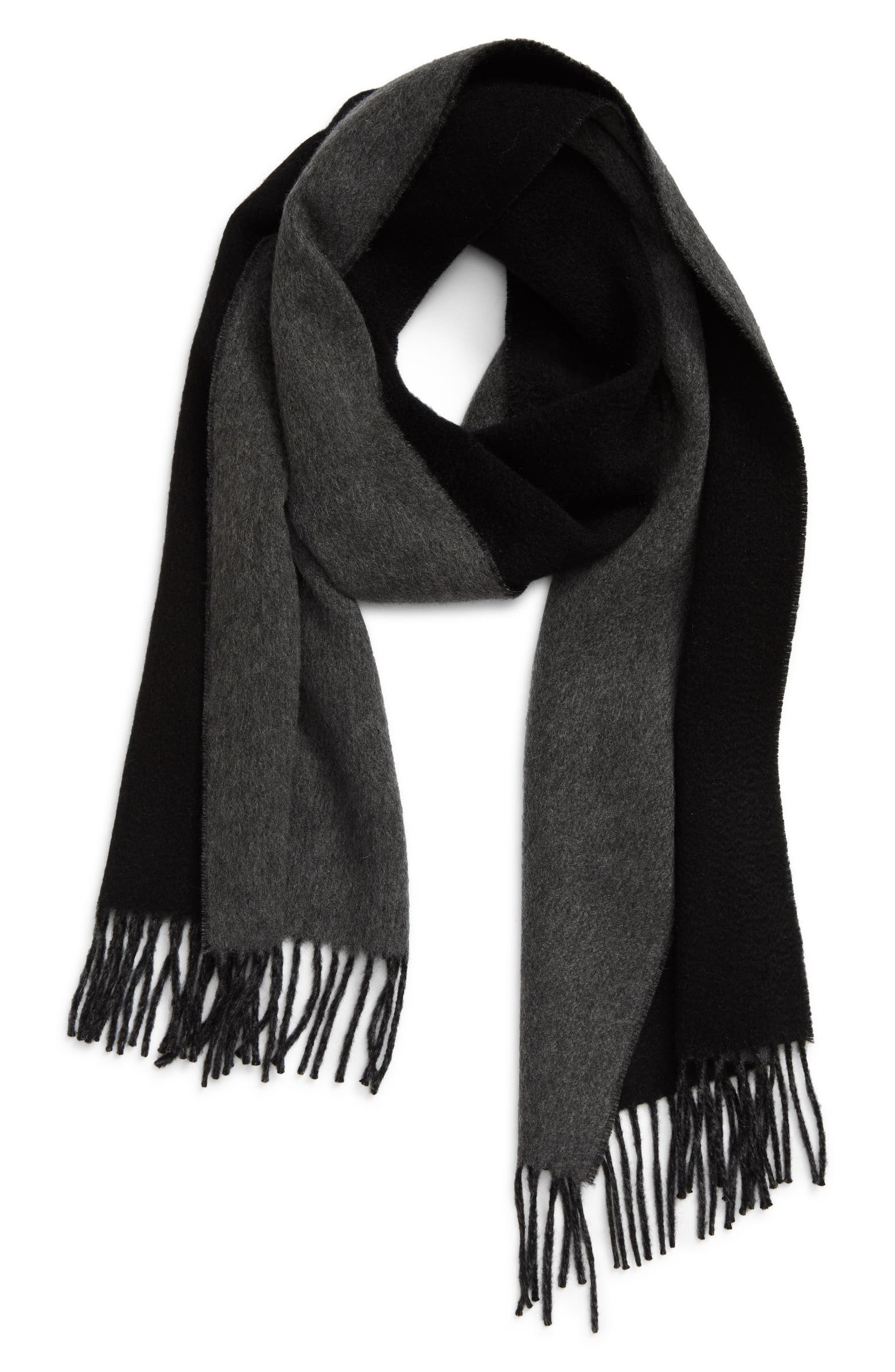 Andrew Stewart Double Face Cashmere Scarf | Nordstrom | Nordstrom