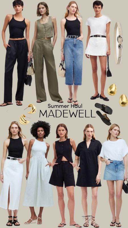 Madewell summer haul 

#LTKTravel #LTKShoeCrush #LTKItBag