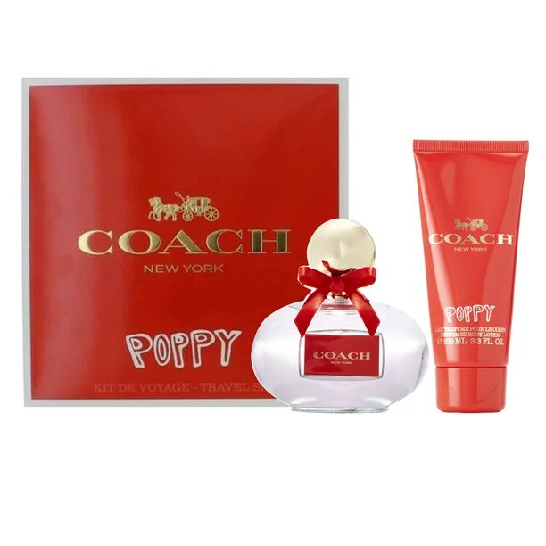 Coach Poppy Perfume Gift Set for Women, 2 Pieces - Walmart.com | Walmart (US)