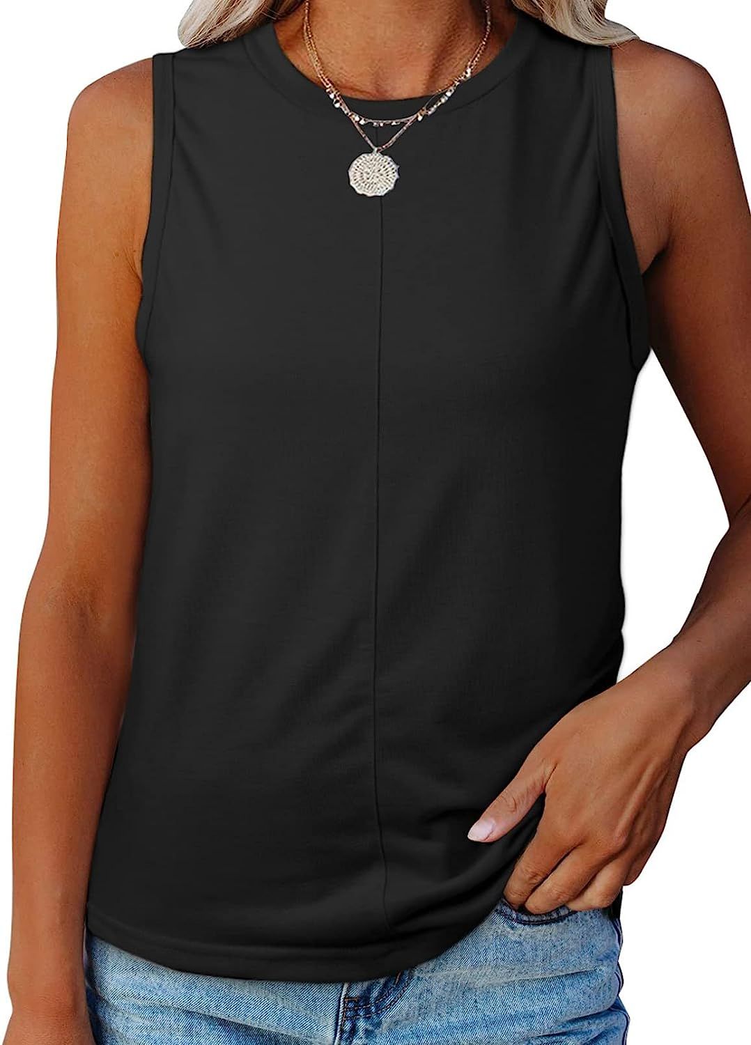 SHEWIN Womens Summer Tops Casual Loose Batwing Short Sleeve Tees Shirts with Pocket | Amazon (US)