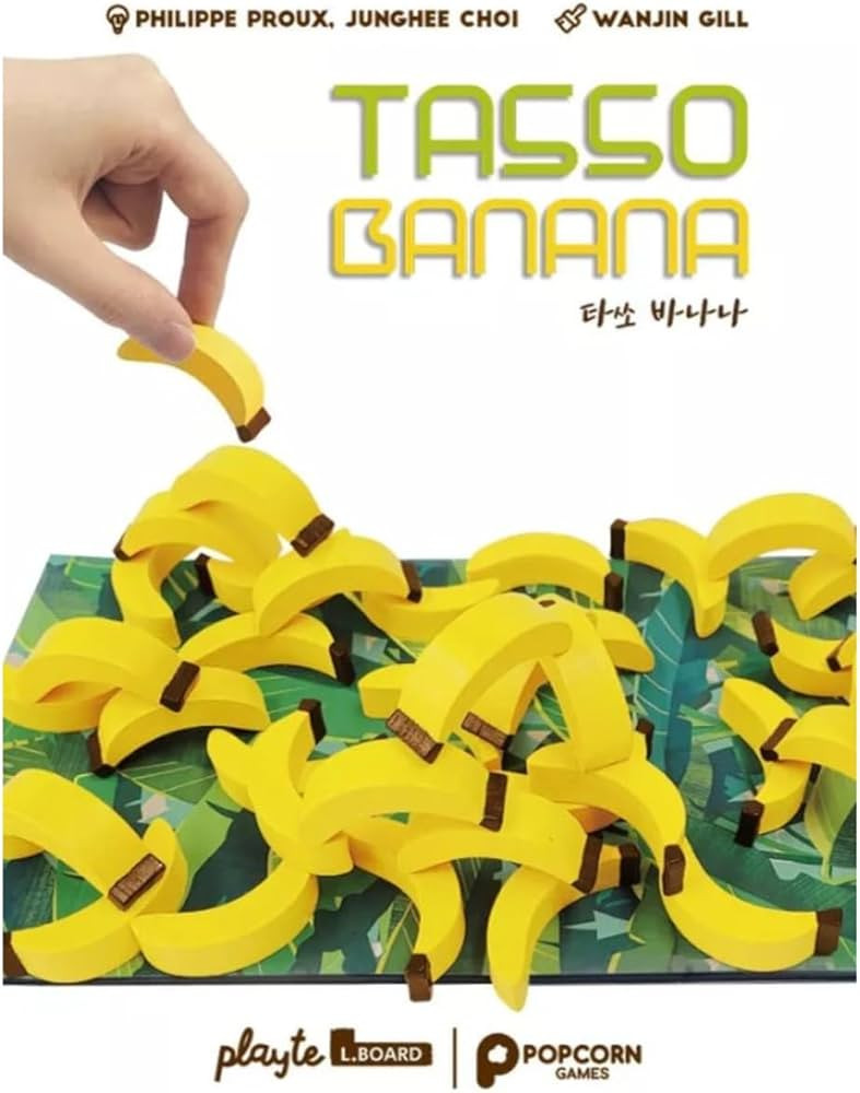 Tasso Banana, Small Box Dexterity Game About Stacking Your Bananas, Wooden Pieces - 25th Century ... | Amazon (US)