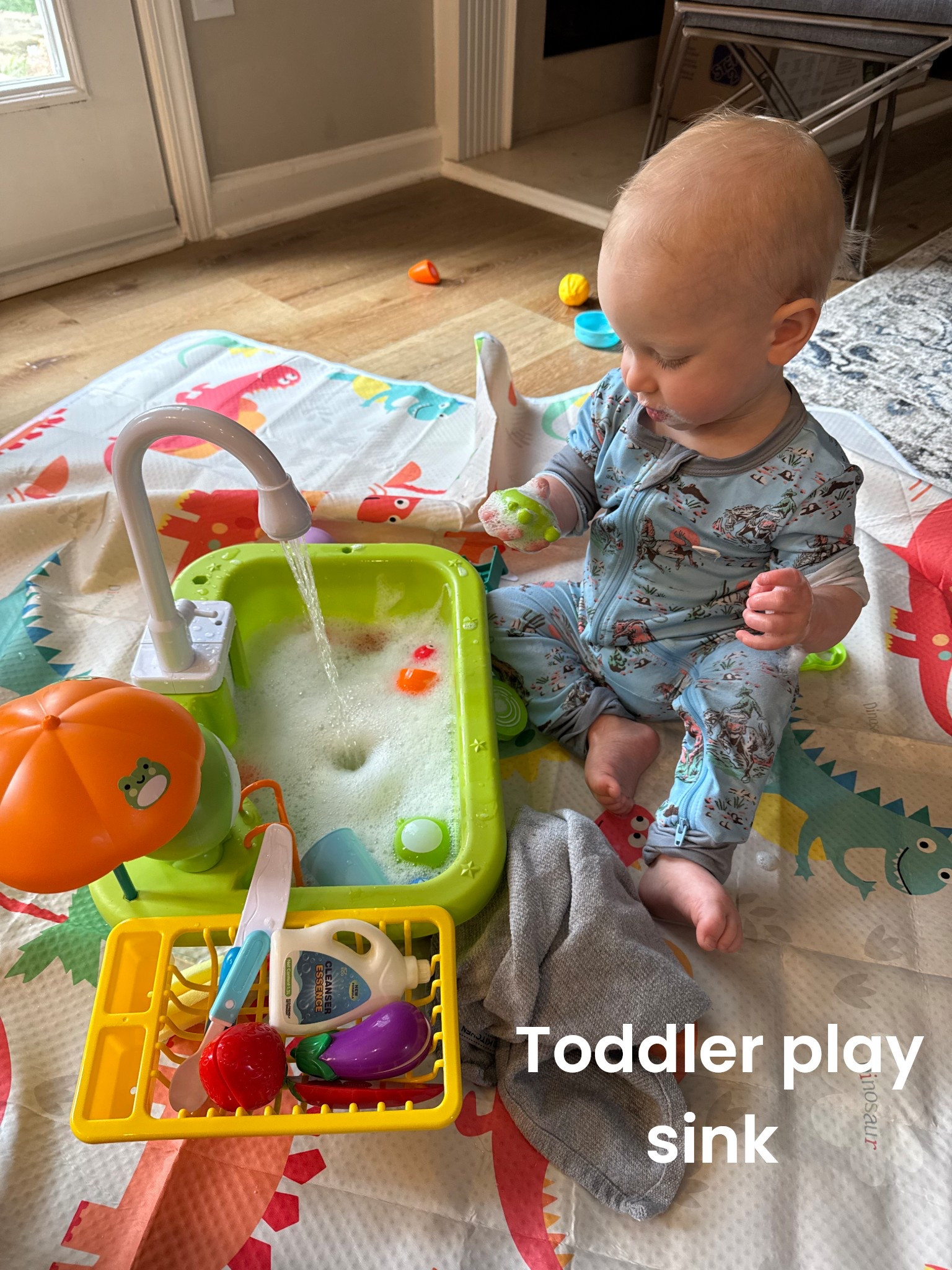 Toddler play sink with waterproof mat

#LTKFamily #LTKKids #LTKSeasonal