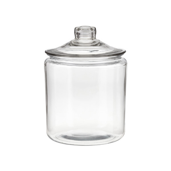 Anchor Hocking Glass Canisters with Glass Lids | The Container Store