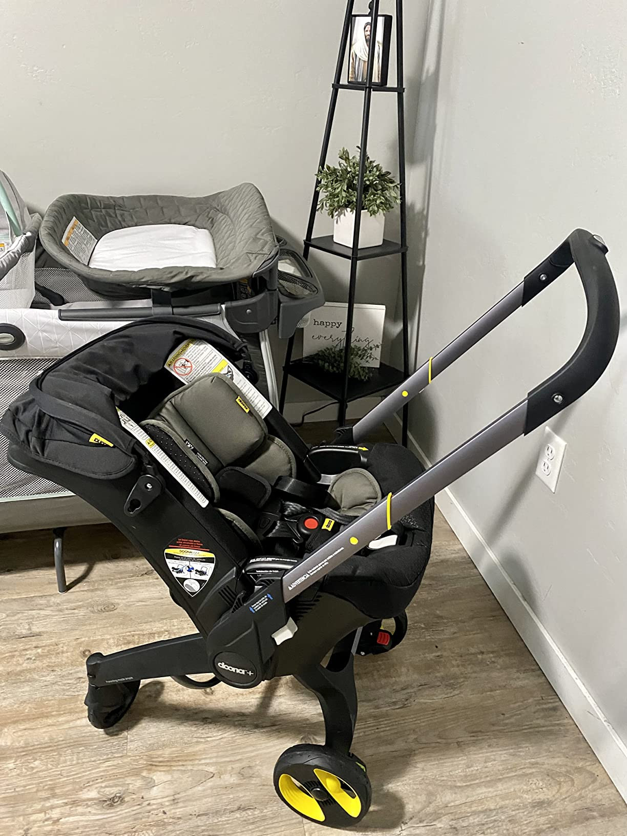 Doona Car Seat & Stroller, Nitro Black - All-in-One Travel System | Amazon (US)