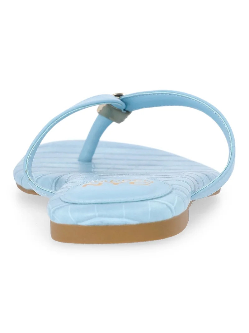 Madden NYC Women's Square Flip Flops | Walmart (US)