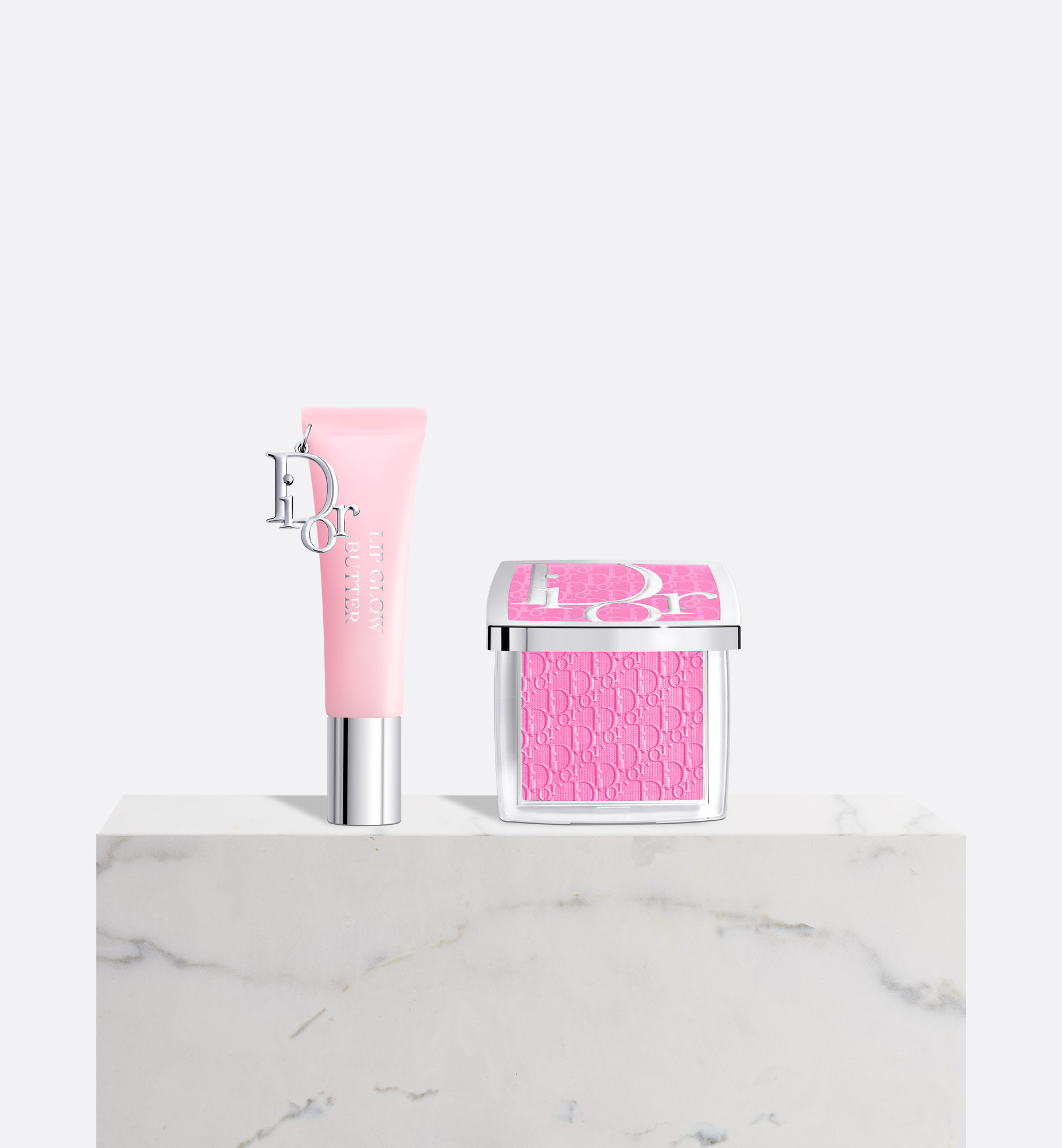 Dior Think Pink Makeup Set: Addict Lip Glow Butter & Backstage Rosy Glow | Dior Beauty (US)