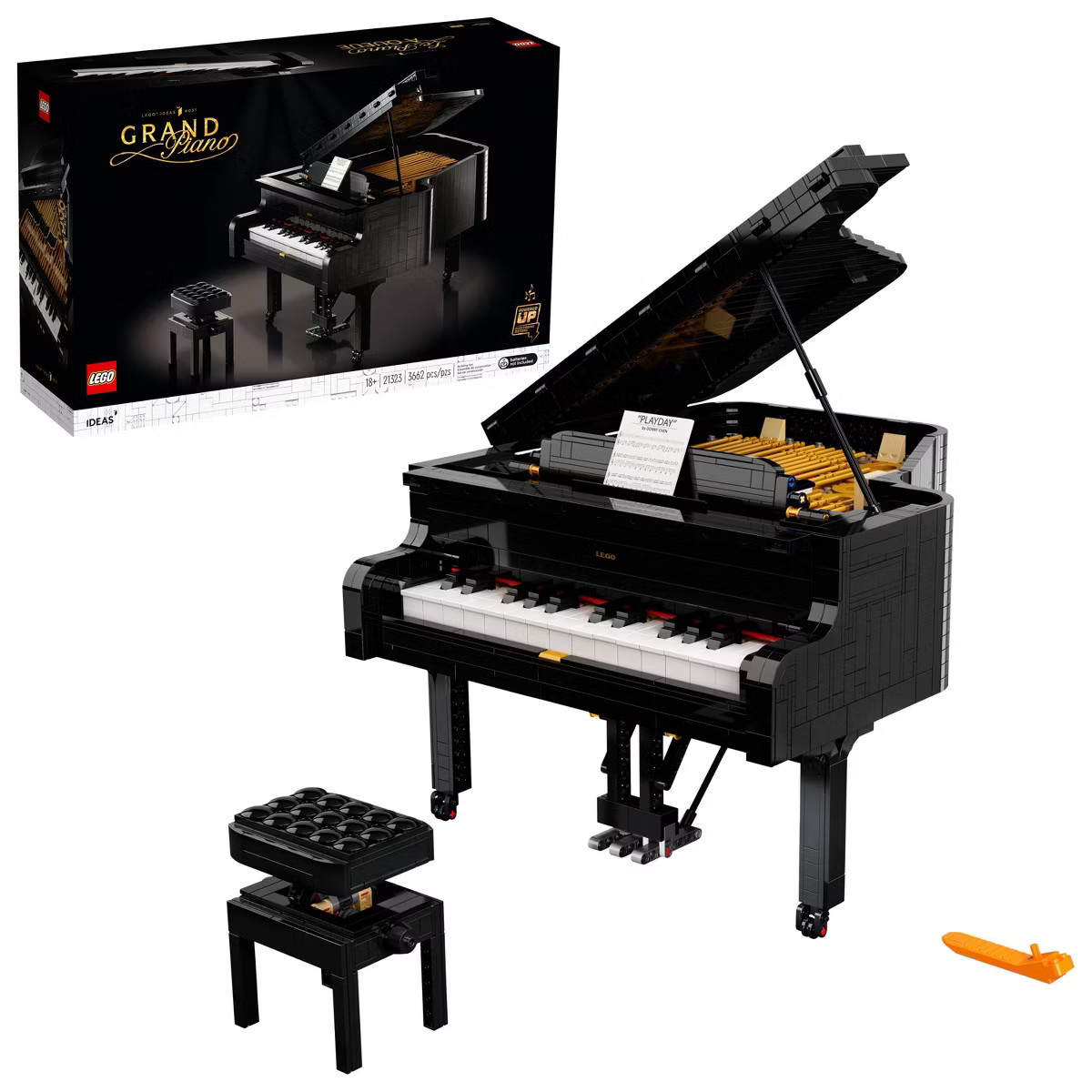 LEGO Ideas Grand Piano Model Building Set 21323 | Target