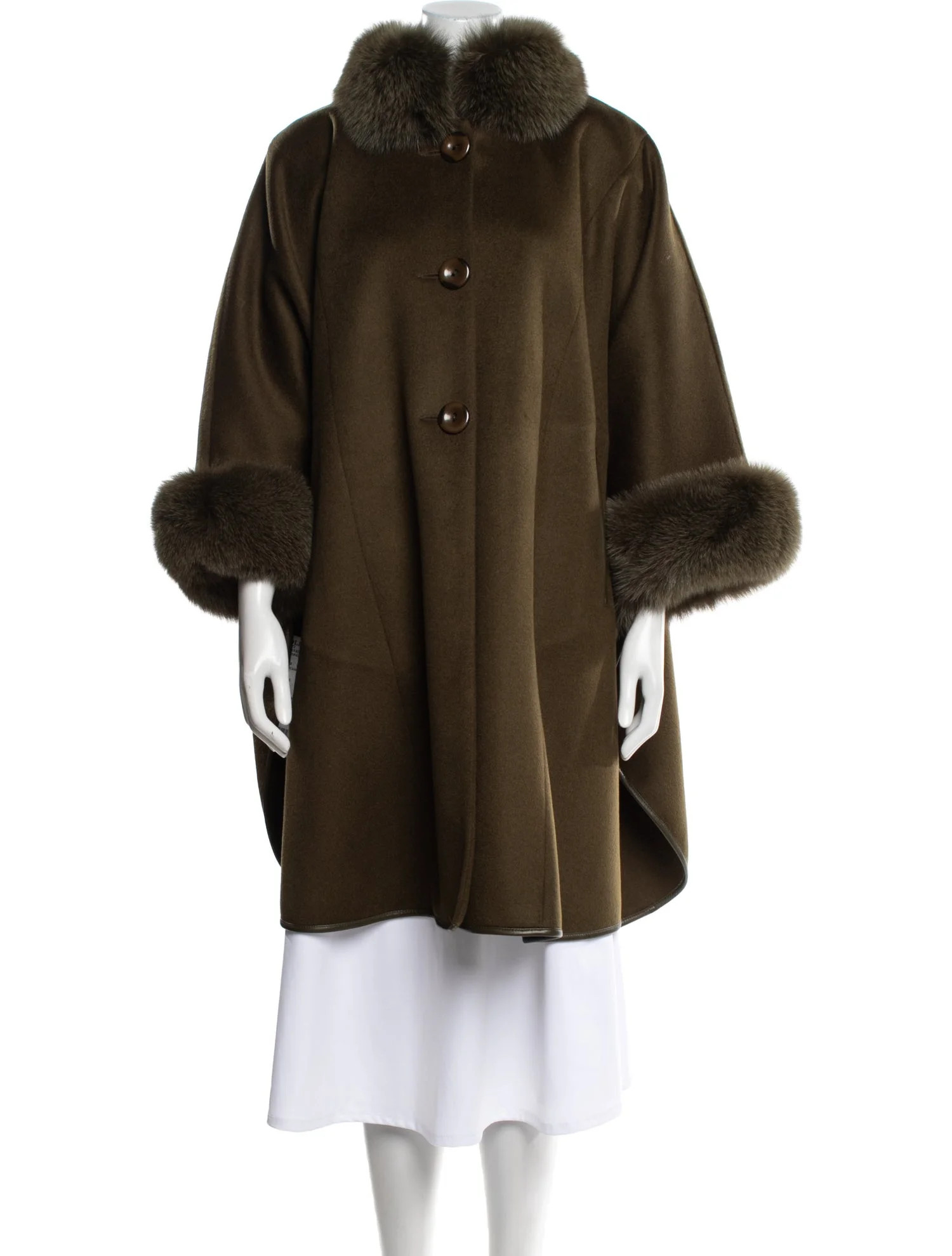 Wool Fur Coat w/ Tags | The RealReal