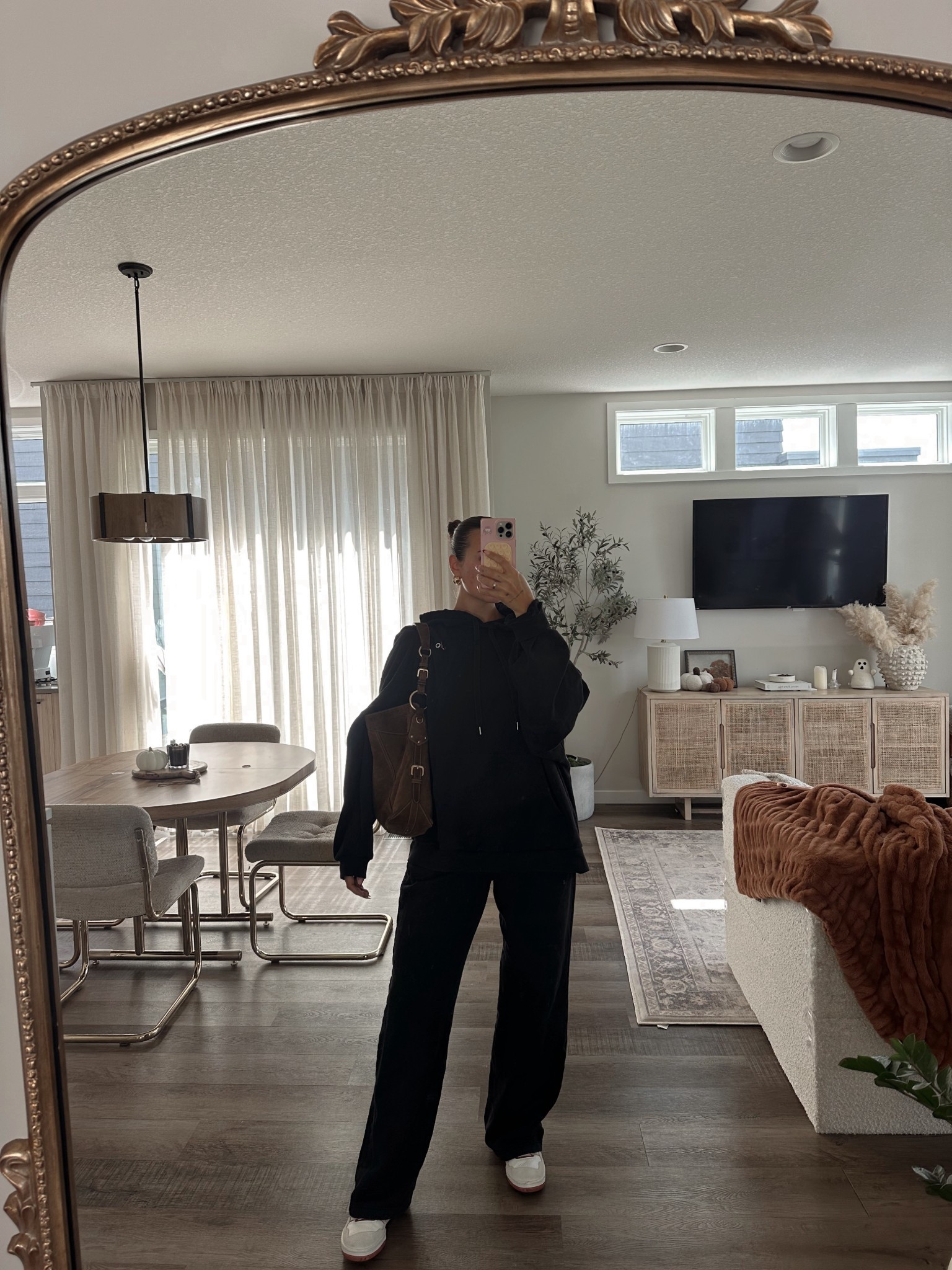 Easy outfit inspo
Fall outfit 
Alo sweatsuit
Prada suede vintage bucket bag I recently consigned!! Linked exact bag in different colors. And similar suede with the ring straps:) 

#LTKActive #LTKSeasonal #LTKFallSale