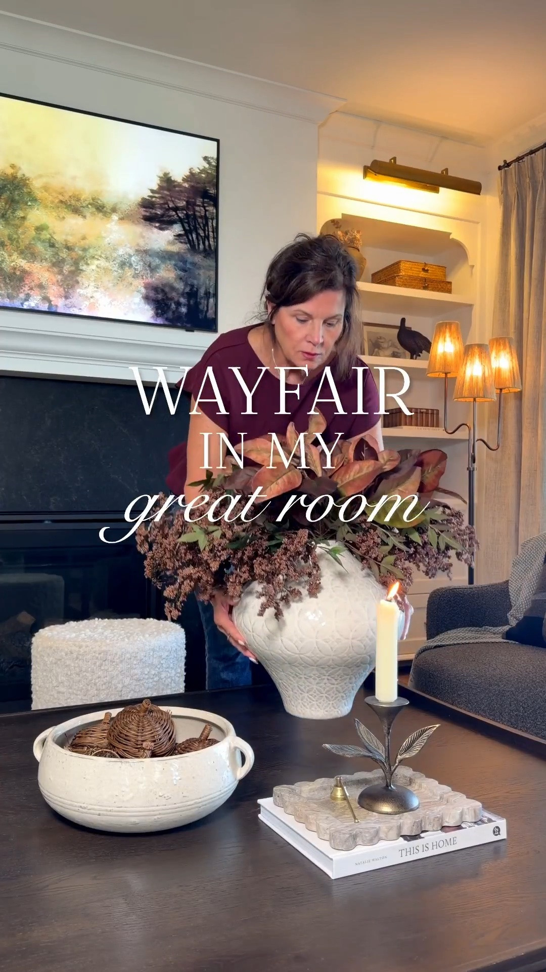 #ad One of my favorite purchases on @Wayfair is my coffee table. The details, color and style are gorgeous! I love that it has a nod to vintage. Other pieces that I love are the chairs, boucle stool and the plush rug. I’ve linked a few other fall favorites from Wayfair as well, if you are looking to refresh your home.

#wayfairpartner #wayfair

#LTKSeasonal #LTKHome #LTKSaleAlert