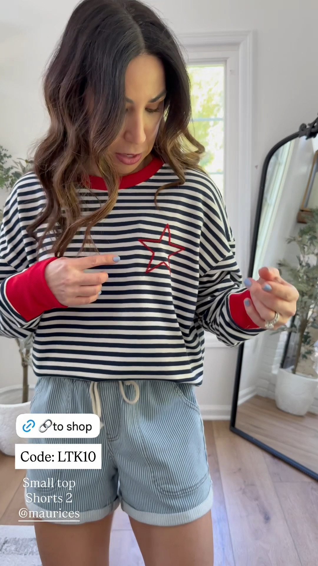 Code: LTK10. Small sweatshirt.. Small shorts. Maurice’s, Maurices

#LTKSaleAlert #LTKOver40