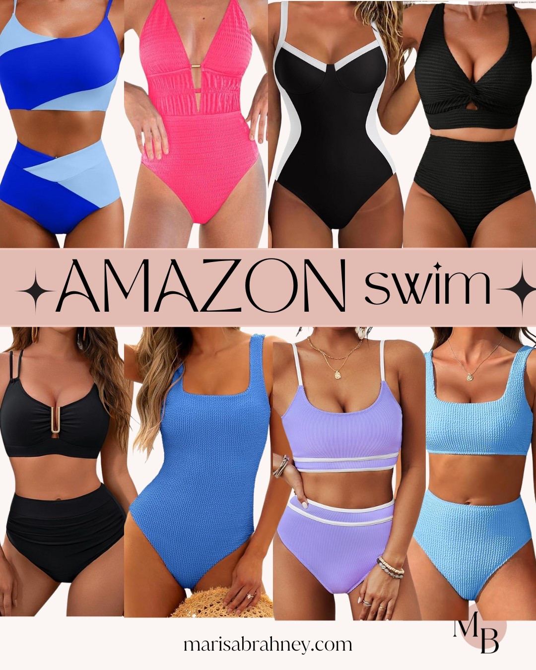 Amazon SWIM: NEW Amazon Swim Faves for this summer season (sun emoji) #amazonstyle #amazonfinds #amazonswim #amazoninfluencer