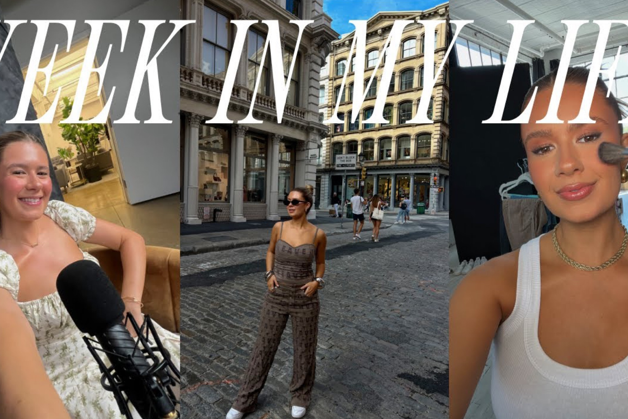 spend a week in my life as an influencer with me! all the fits and products featured in my vlog are linked.

#LTKstyletip #LTKtravel #LTKbeauty