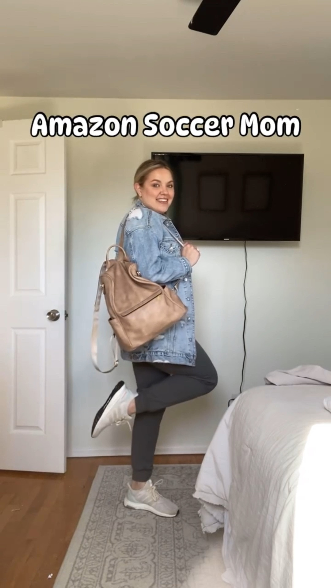 I swear, Amazon has been killing it lately! These joggers are such good quality, I kind of couldn’t believe it. They come in a variety of colors and run tts. I’m wearing a large. 

I switched from my diaper bag to this backpack a few months ago. And I haven’t looked back. There’s plenty of space in there for diapers, wipes, snacks, and other extras. With out having to lug around a bulky diaper bag. I LOVE it! 

Are your kiddos in spring sports?

#LTKActive #LTKmomlife #LTKMidsize