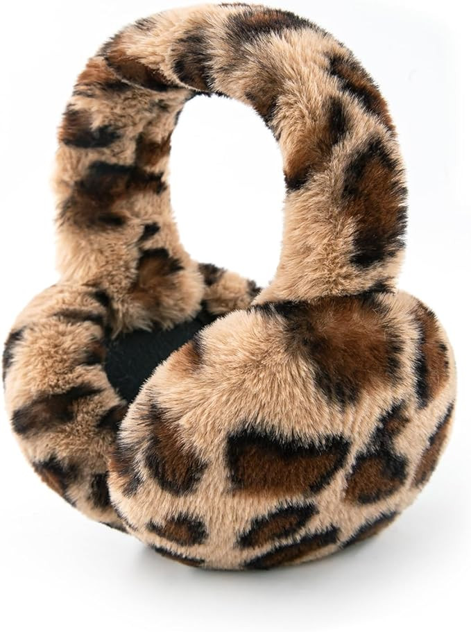 PIGBENGO Foldable Ear Muffs for Women Cold Weather Fluffy Earmuffs Winter Warm Headband Cute Slou... | Amazon (US)