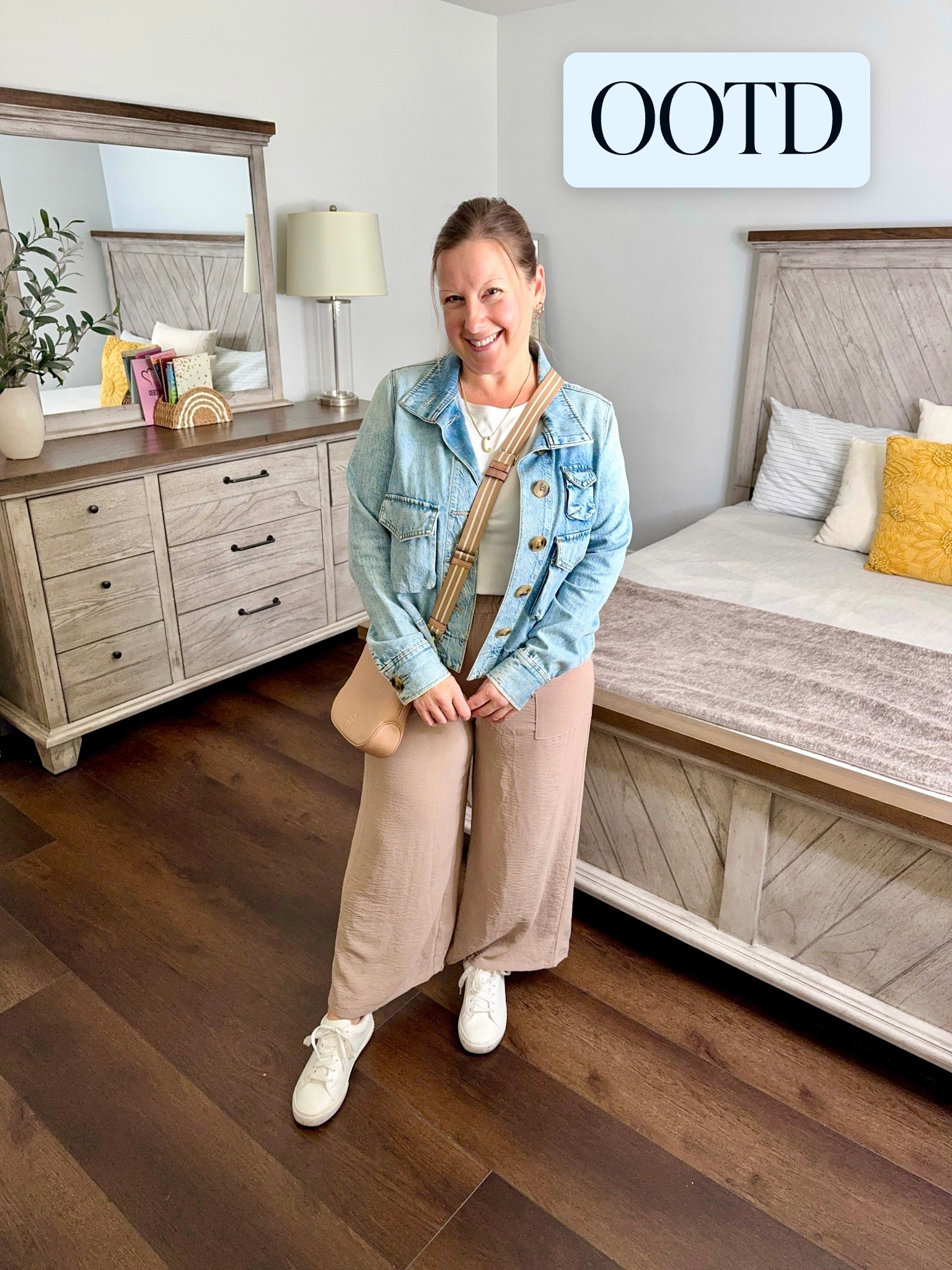 OOTD - causal & comfy, but still put together 🤍 

#LTKOver40 #LTKPetite #LTKStyleTip