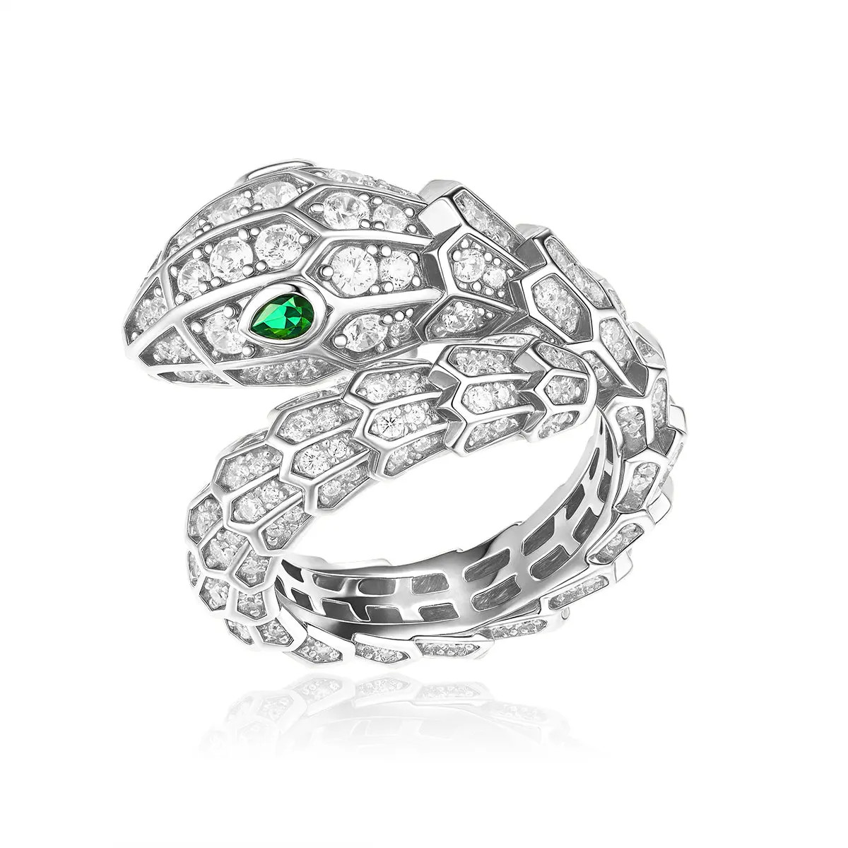 Serpentina Ring in Platinum - Anna Zuckerman | Anna Zuckerman