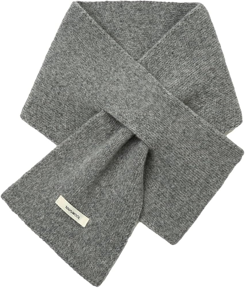 Caistre Women’s Solid Color Knit Scarfs 2025 Lightweight Short Cashmere Feel Scarf Soft Winter ... | Amazon (US)