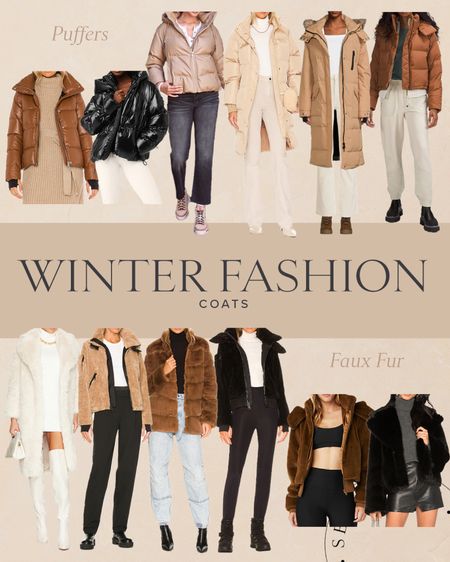 F A S H I O N \ winter coats! My favorite faux fur and puffer options 🫶🏻🫶🏻

Outfit 
Fashion 
Jacket 

#LTKstyletip #LTKSeasonal