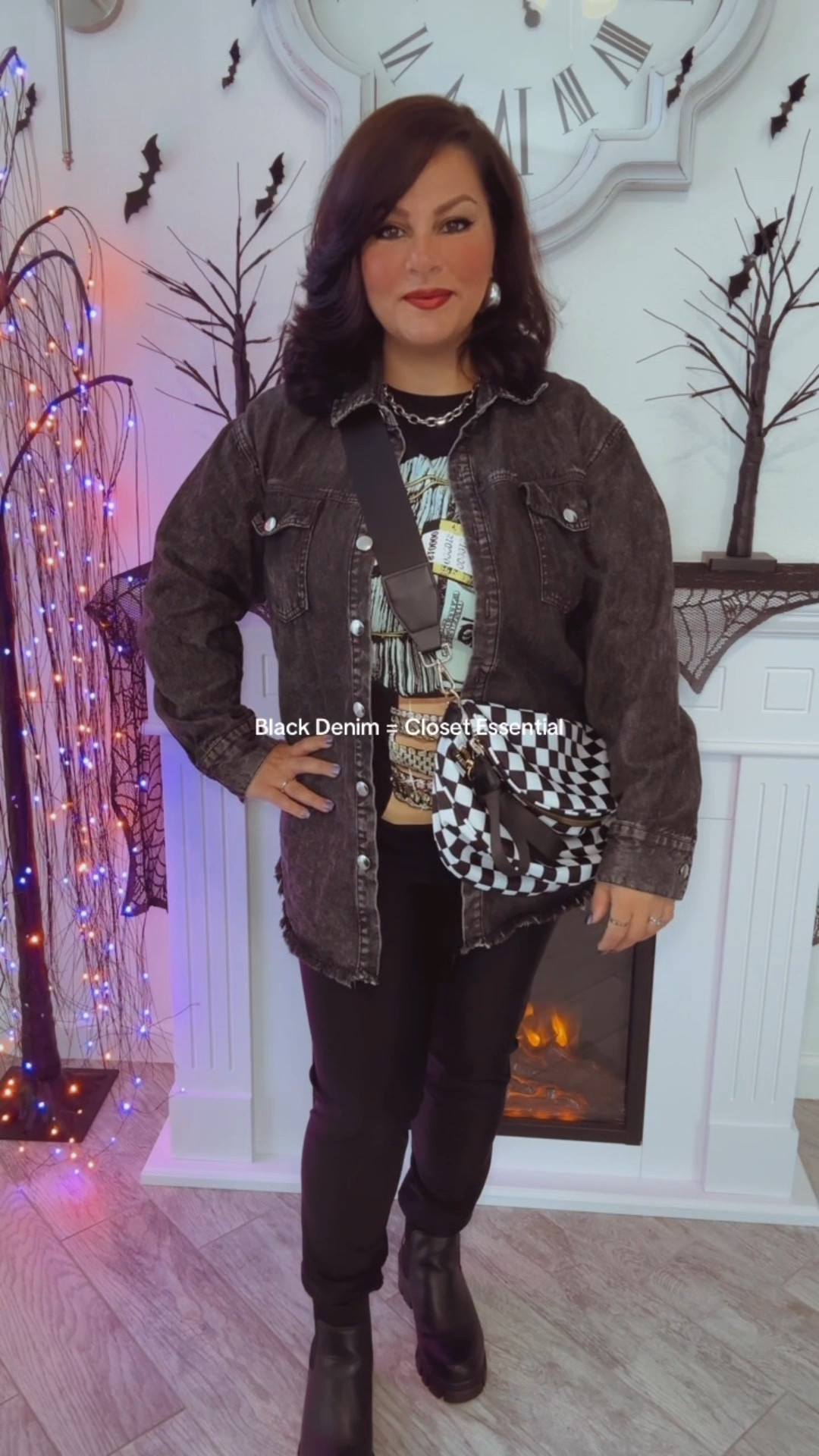Can’t go wrong with a classic black denim jacket easy to style, effortless, and goes with everything in my closet. 

#BlackDenimJacket #LTKStyle
#OOTDInspo #denimjacket 

#LTKHome #LTKHalloween #LTKStyleTip
