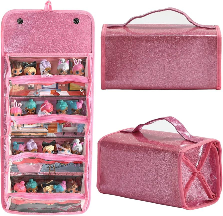Leeche Storages & Display Case Compatible with All LOL Surprise Dolls,Easy Carrying Storage Organ... | Amazon (US)