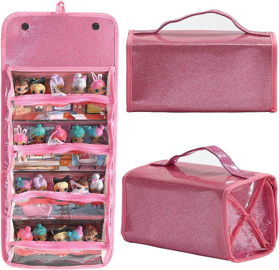 Leeche Storages & Display Case Compatible with All LOL Surprise Dolls,Easy Carrying Storage Organ... | Amazon (US)