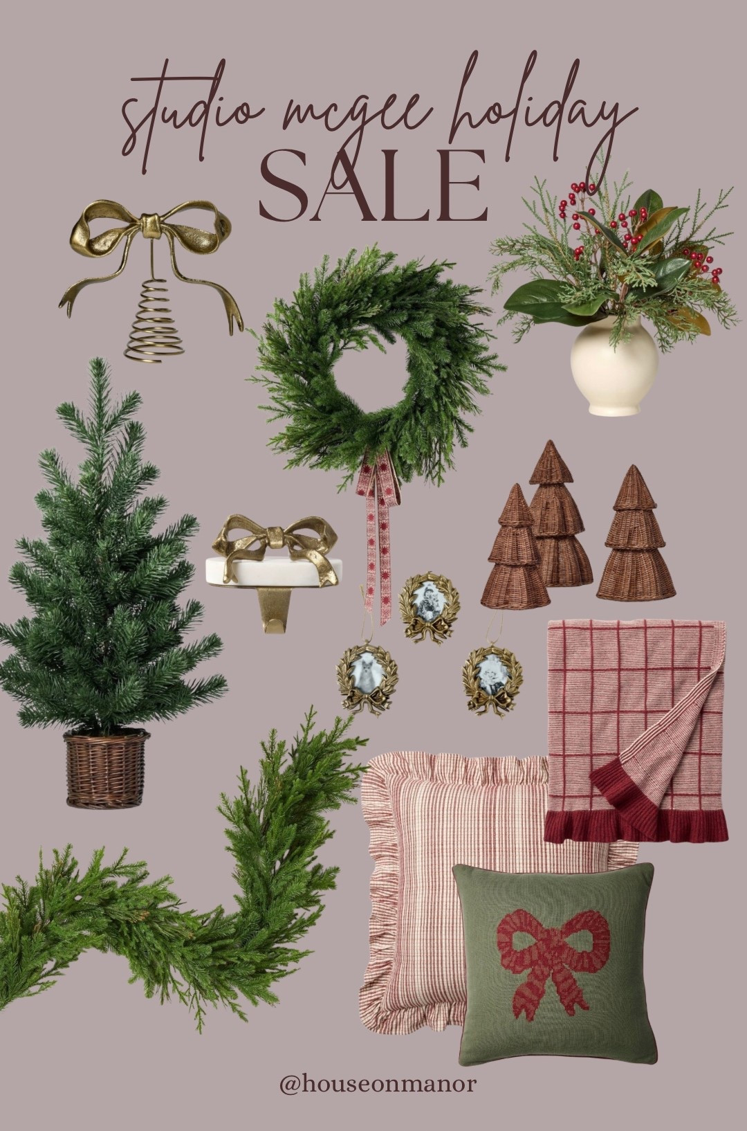 Studio Mcgee holiday decor on SALE right now at Target- up to 30% off! Great time to get these if you've been eyeing them! 

#LTKSaleAlert #LTKFindsUnder50 #LTKHoliday