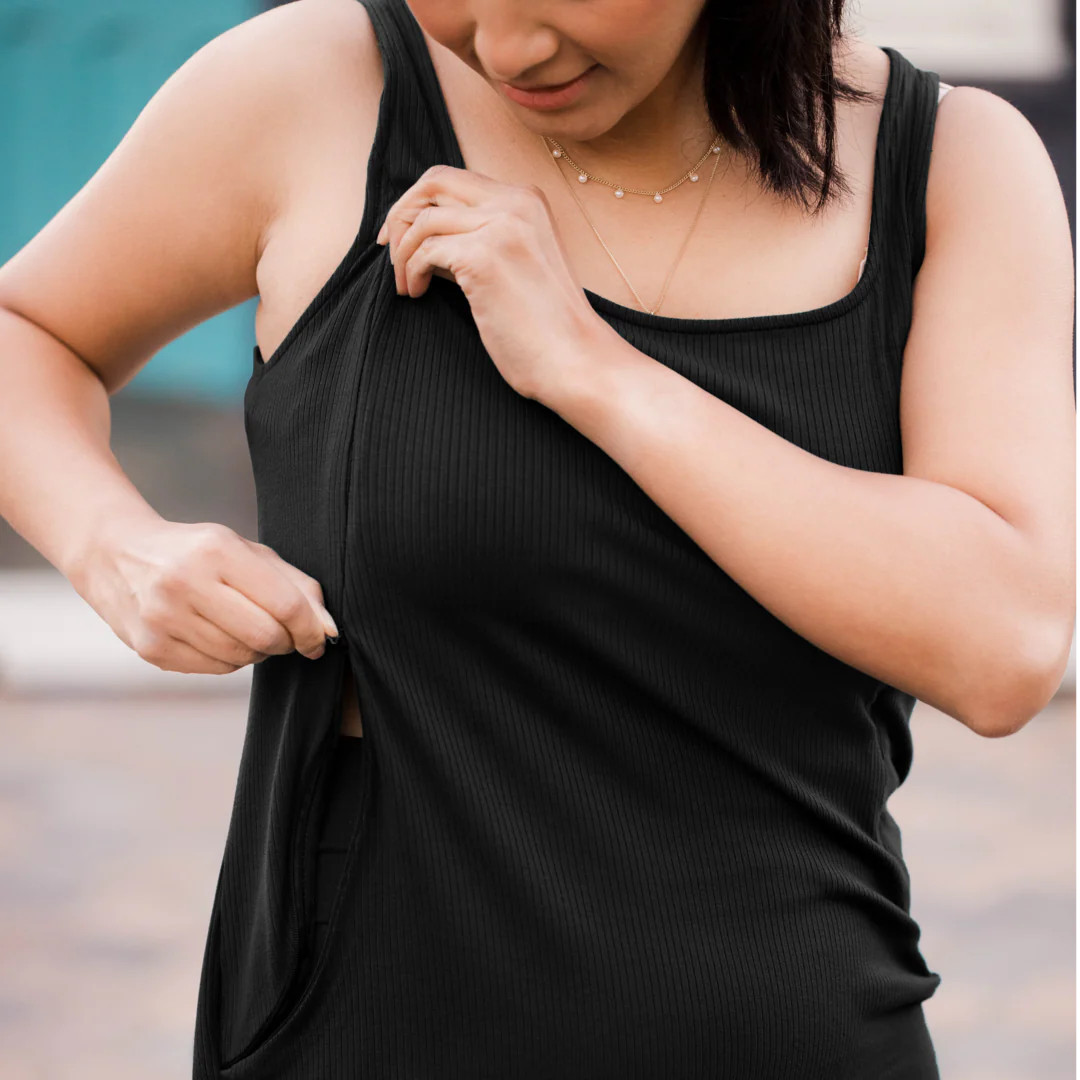 Harper Nursing & Pumping Ribbed Tank | Kindred Bravely