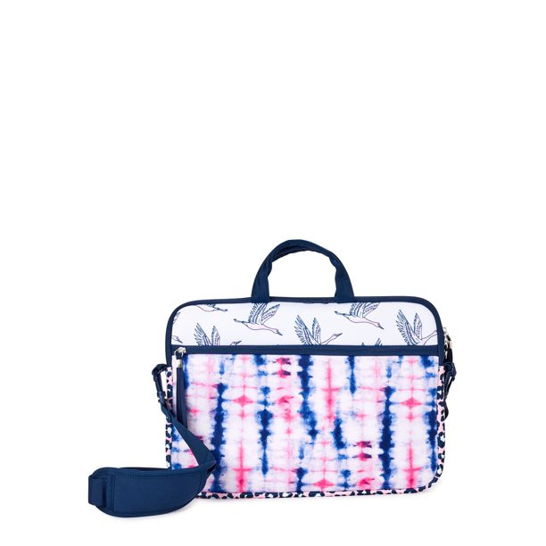Wonder Nation Tie Dye Birds Laptop Case | Walmart (US)
