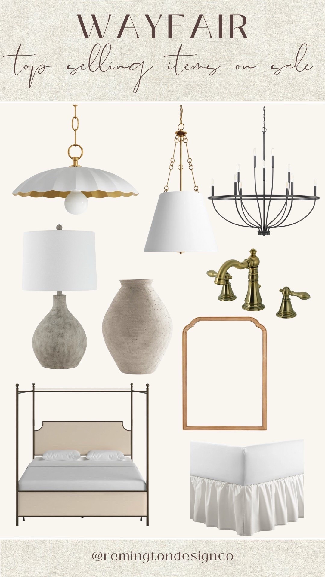 Wayfair top selling items on sale! ✨

Wayfair finds - Wayfair on sale - Home finds - Home decor - Memorial day sale - Lamp - Light pendant - Canopy - Mirror - Style tips 

#LTKStyleTip #LTKSeasonal #LTKHome