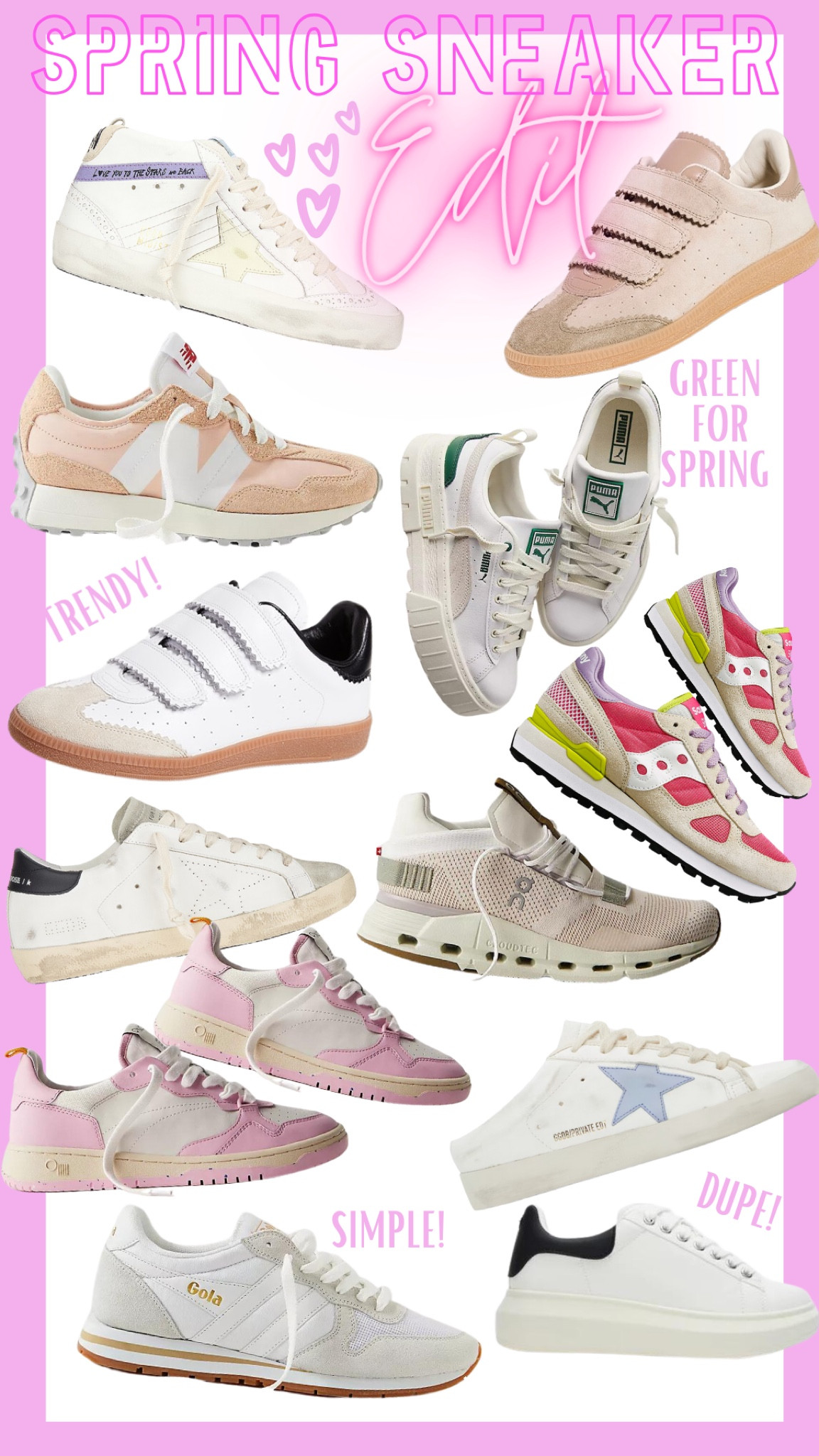 Spring sneakers!

#LTKSeasonal