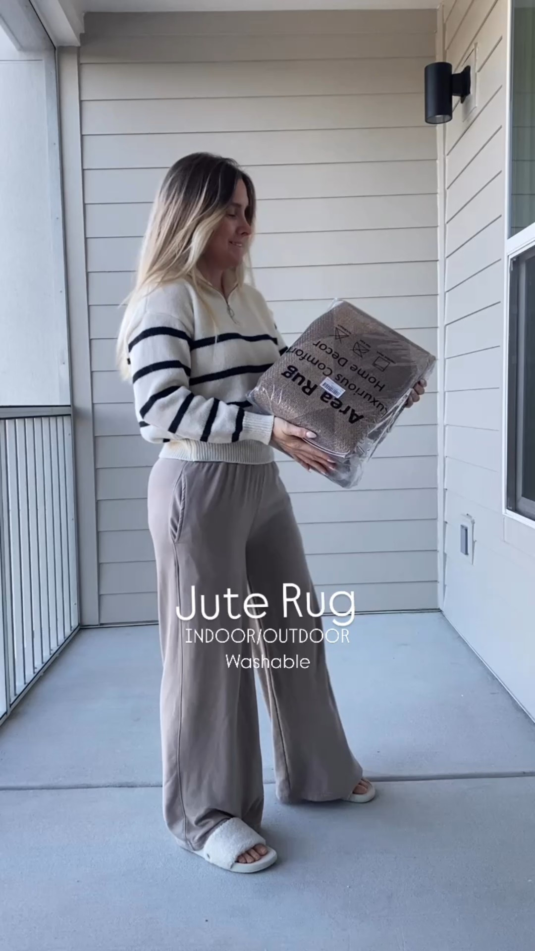 Rug Now in sale !!! Run 🏃‍♂️ love the design!! 5x7 size (my patio)🤎. 

#LTKHome #LTKSeasonal #LTKWatchNow
