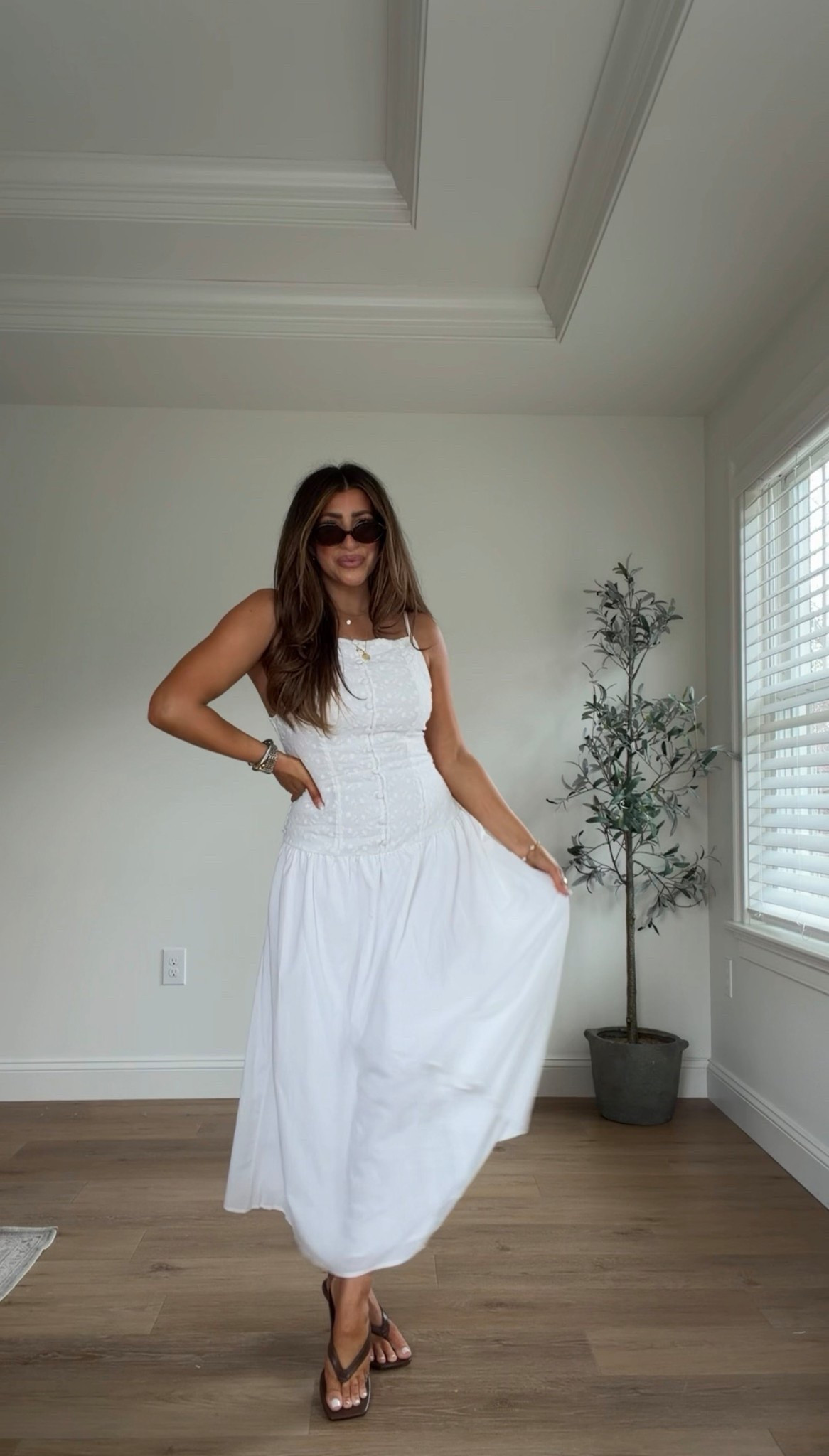 White Easter dress. 

#LTKSeasonal #LTKTravel #LTKmomlife