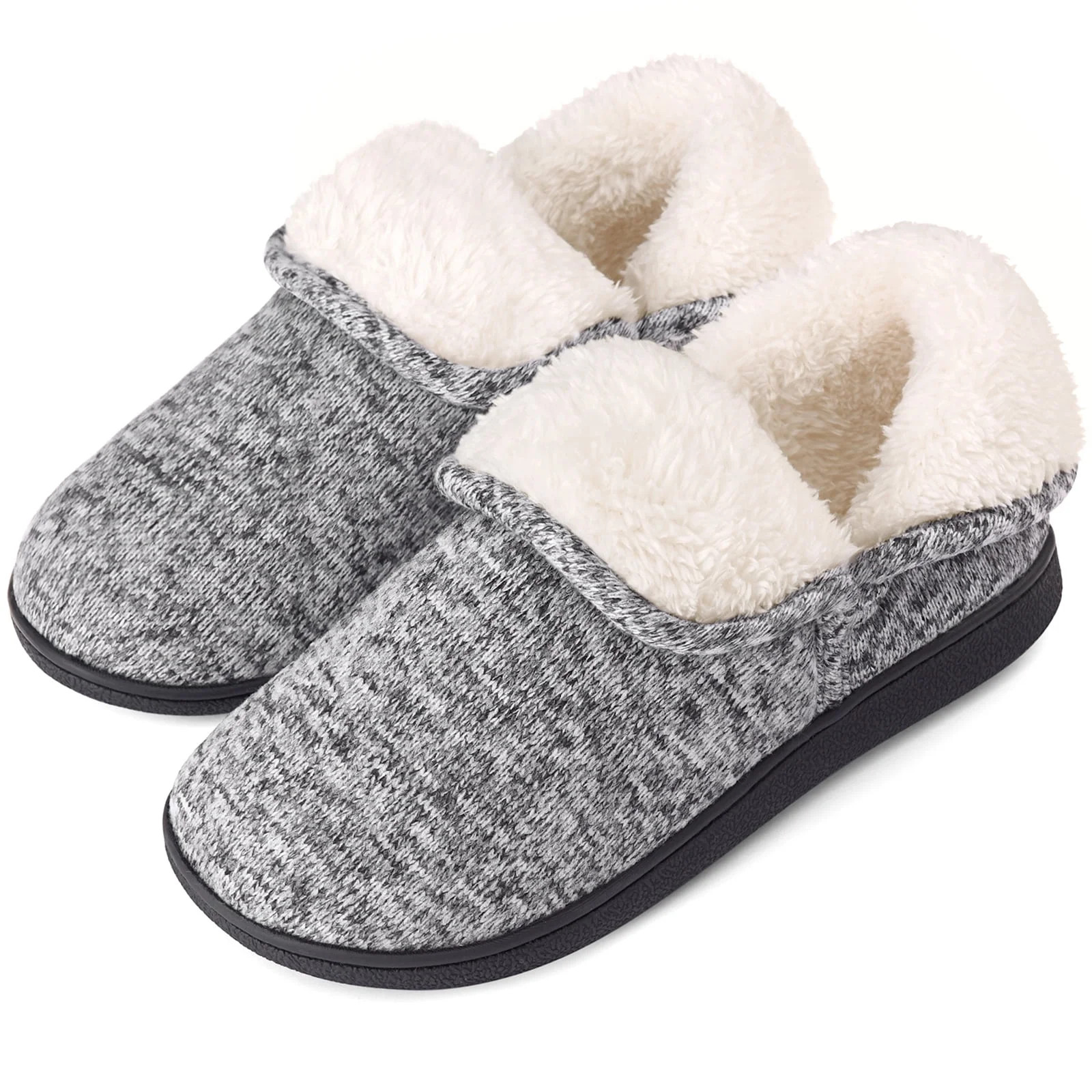 VONMAY Women's Fuzzy Slippers Boots Memory Foam Booties House Shoes Indoor Outdoor | Walmart (US)
