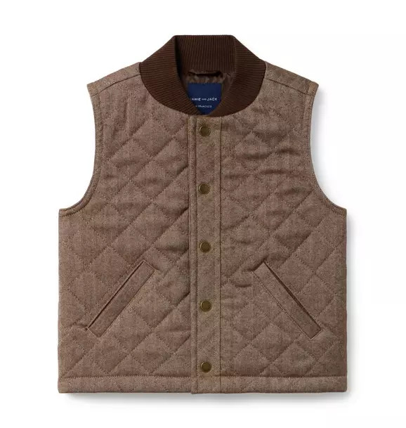 The Herringbone Vest | Janie and Jack