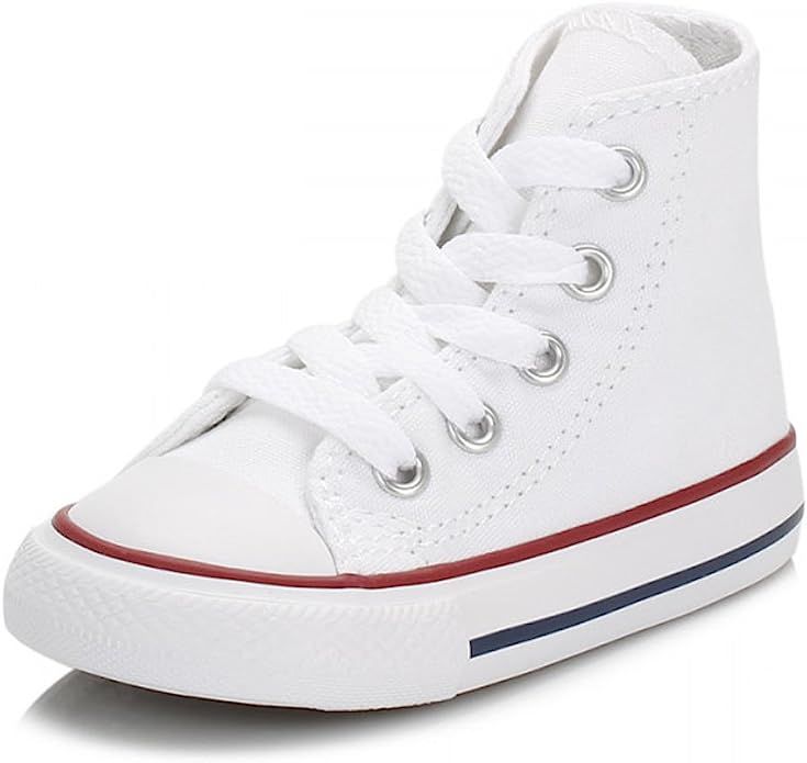 Converse Unisex-Child Chuck Taylor All Star Canvas High Top Sneaker | Amazon (US)