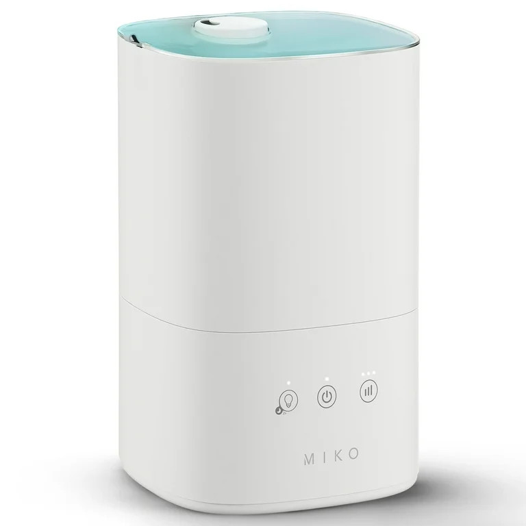 MIKO Breeze Smart Cool Mist Humidifier For Home, 3L Top-Fill, Ultra-Quiet, Essential Oil Diffuser... | Walmart (US)
