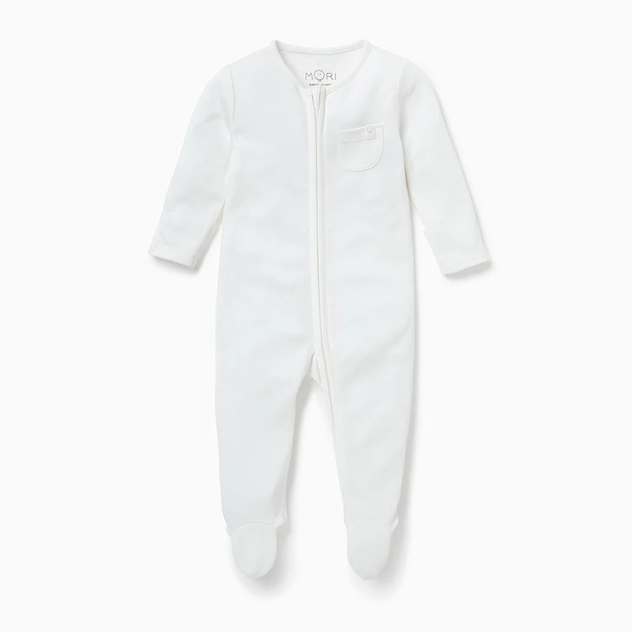 Clever Zip Baby Pajamas | Baby Mori (US)