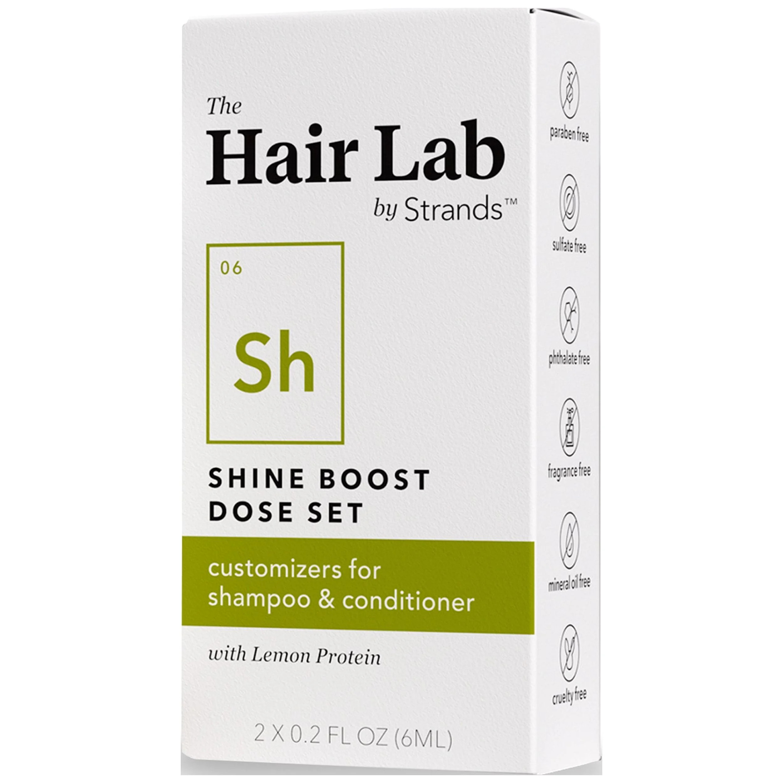 The Hair Lab Shine Boost Custom Shampoo and Conditioner Dose Set with Lemon Protein to Brighten H... | Walmart (US)