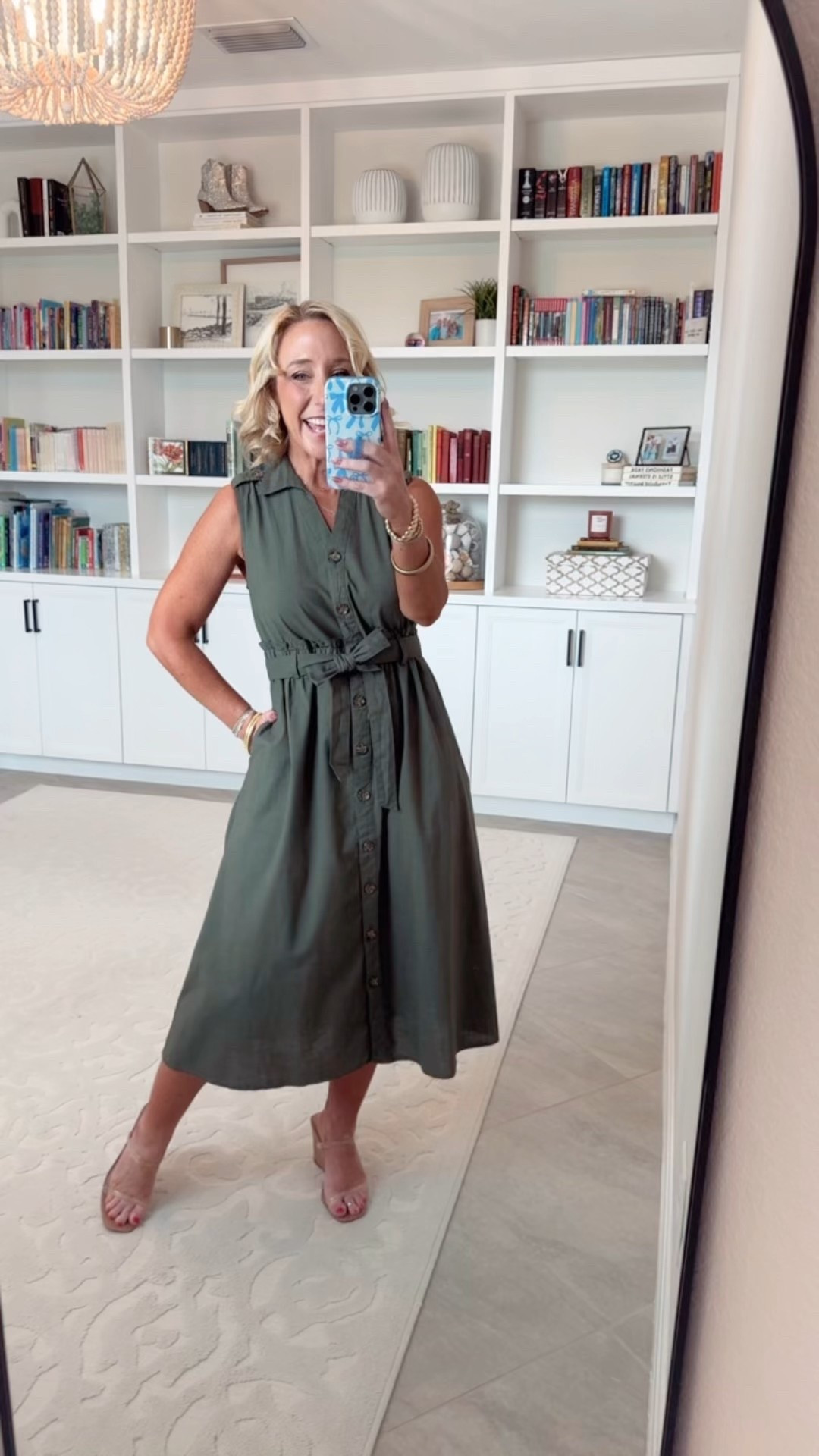 These new Walmart finds are so good! 
• Sleeveless cotton belted midi shirtdress - size XS. $21.98. Comes in 3.  

#LTKOver40 #LTKSeasonal #LTKFindsUnder50