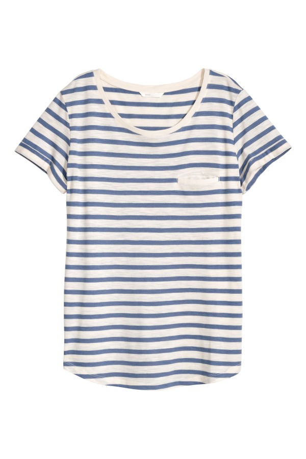 H&M Slub Jersey T-shirt $12.99 | H&M (US)