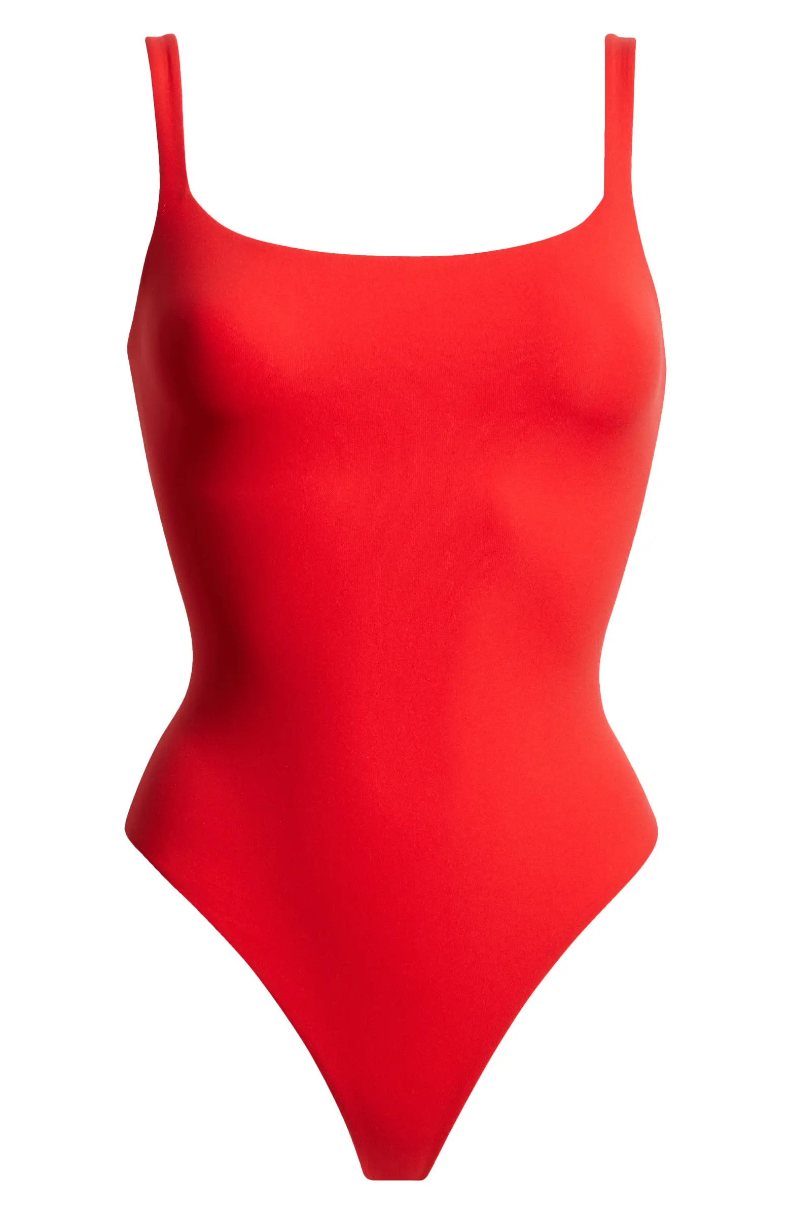 SKIMS Fits Everybody Square Neck Bodysuit | Nordstrom | Nordstrom