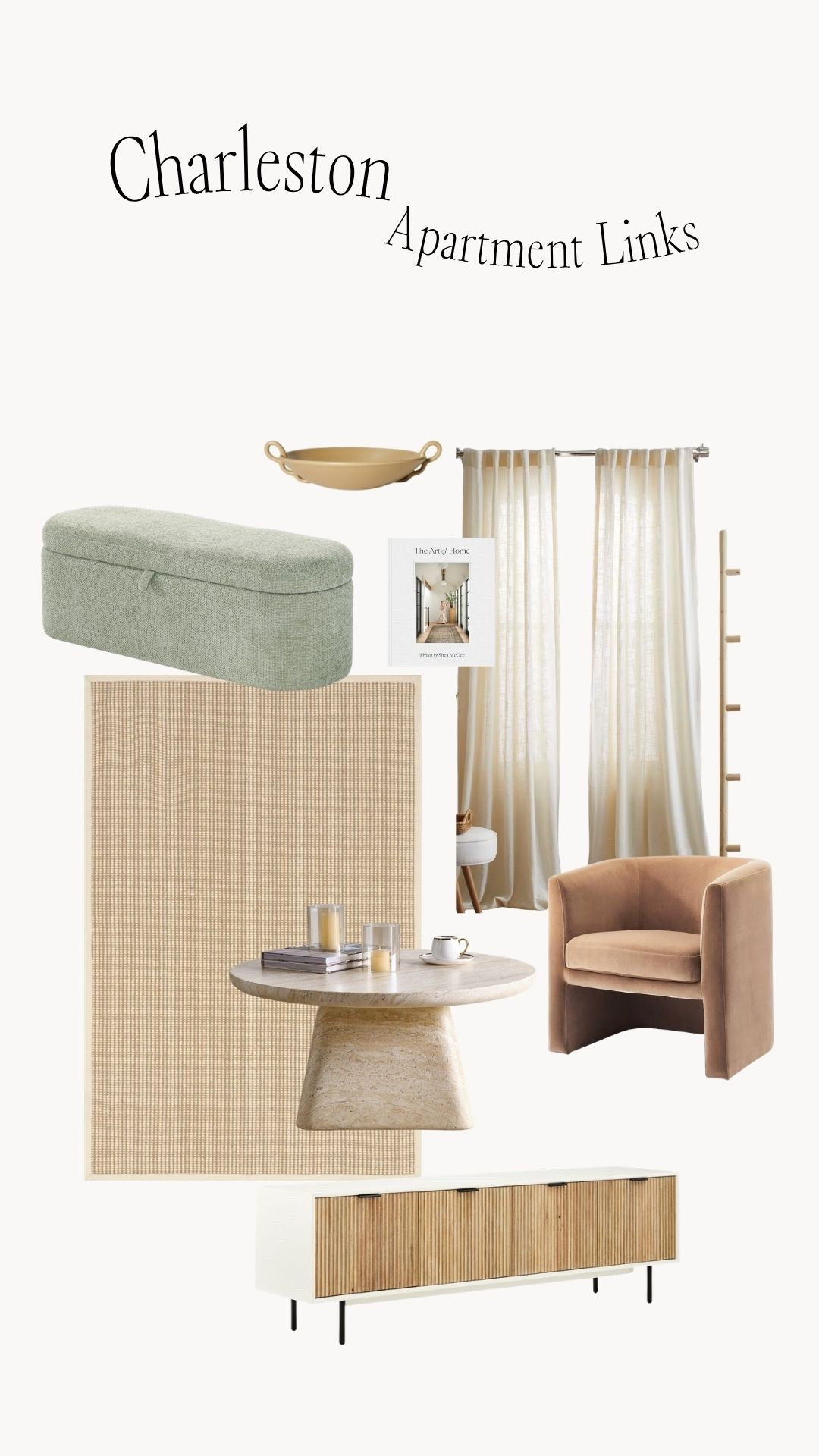 Light and airy living room furniture and decor! For my coastal home 🦪 #livingroom #coastal #neutral 