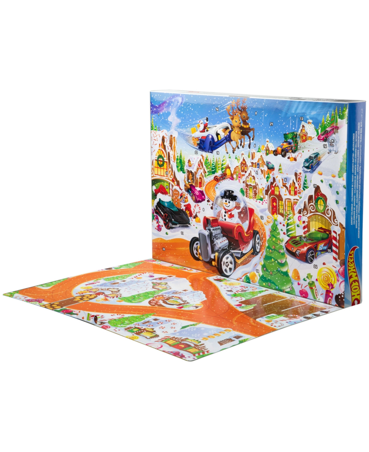 Hot Wheels 2025 Advent Calendar Toy Vehicles and Accessories - Multicolor | Macy's