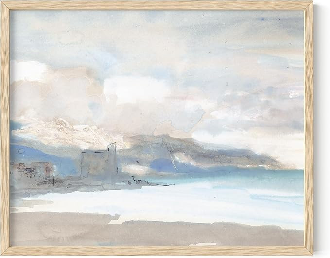 HAUS AND HUES Coastal Art Frame - Wall Art for Bedroom, Living Room Masterpieces, and Coastal Far... | Amazon (US)