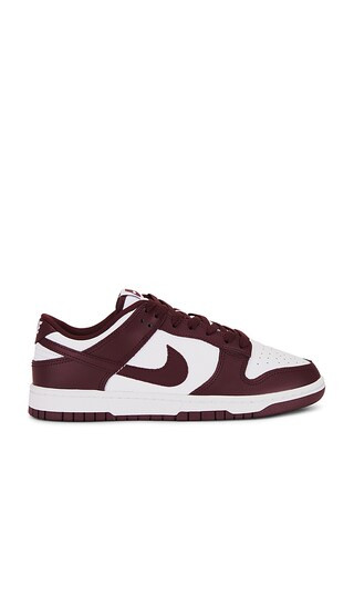 Dunk Low Retro in White, Redwood, & Gym Red | Revolve Clothing (Global)